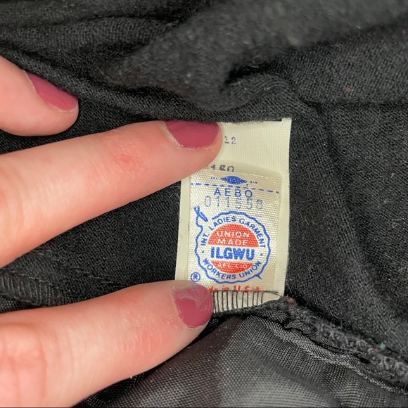 Vintage Ann Taylor High Waisted Wide Leg Pants - Picture 4 of 11